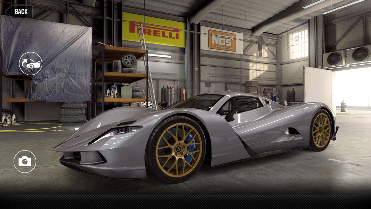 CSR2 Aspark Owl - ArcticIceBlue