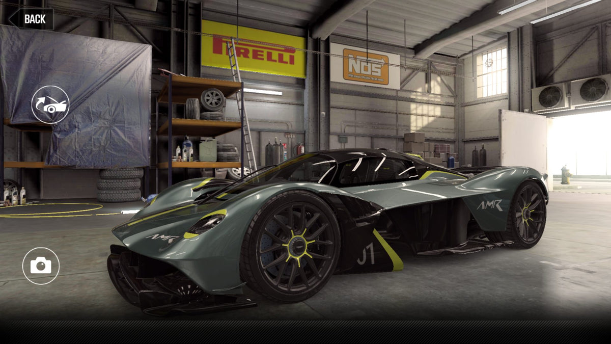 CSR2 Aston Martin Valkyrie 'TrackPack' - SterlingGreen