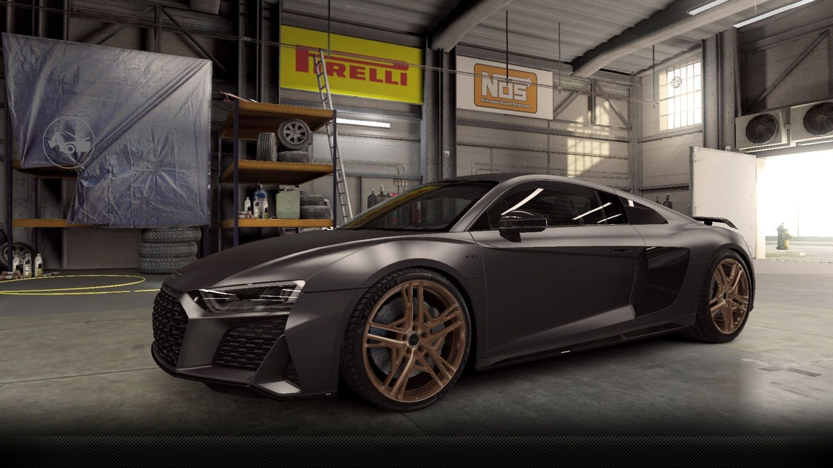 CSR2 Audi R8 V10 Decennium - DaytonaGrayMattEffect