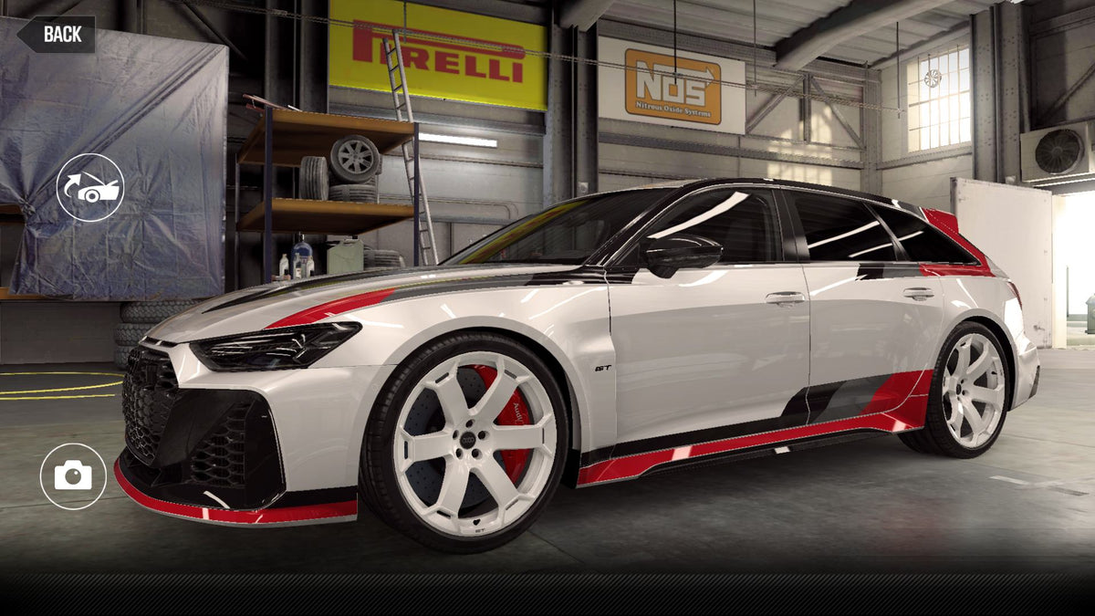CSR2 Audi RS 6 Avant GT - ArkonaWhite
