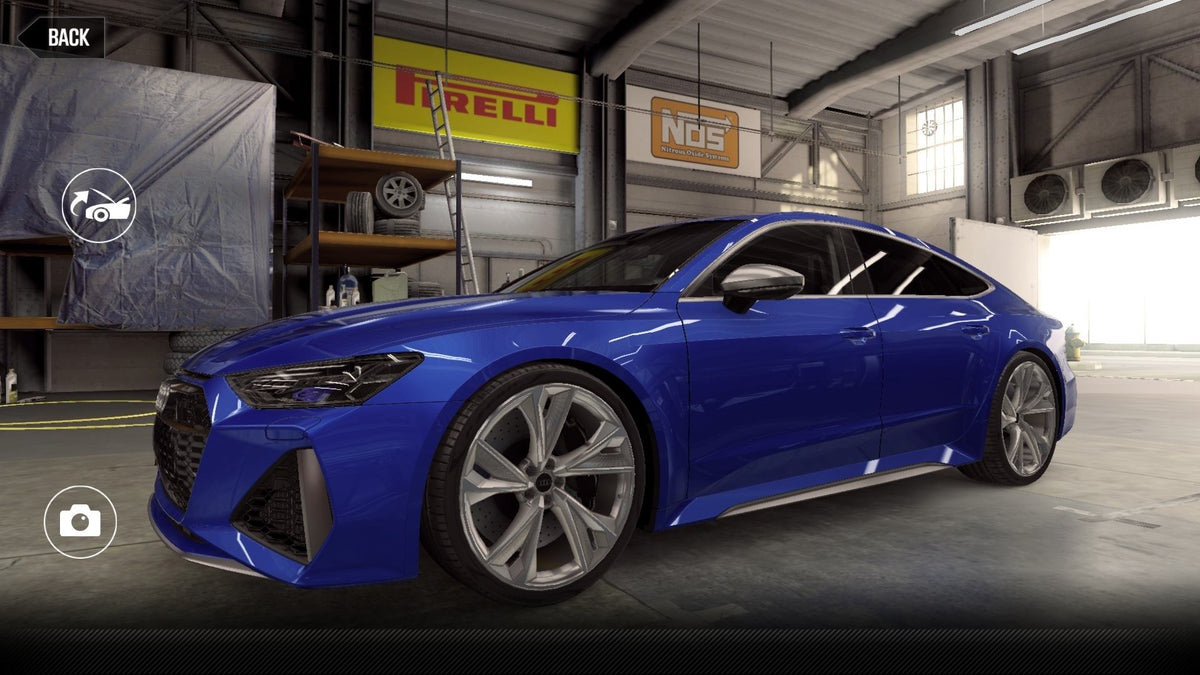CSR2 Audi RS 7 Sportback - Ultra Blue