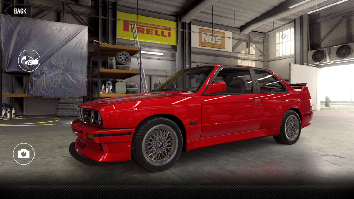 CSR2 BMW 1990 M3 Sport Evolution - BrilliantRed