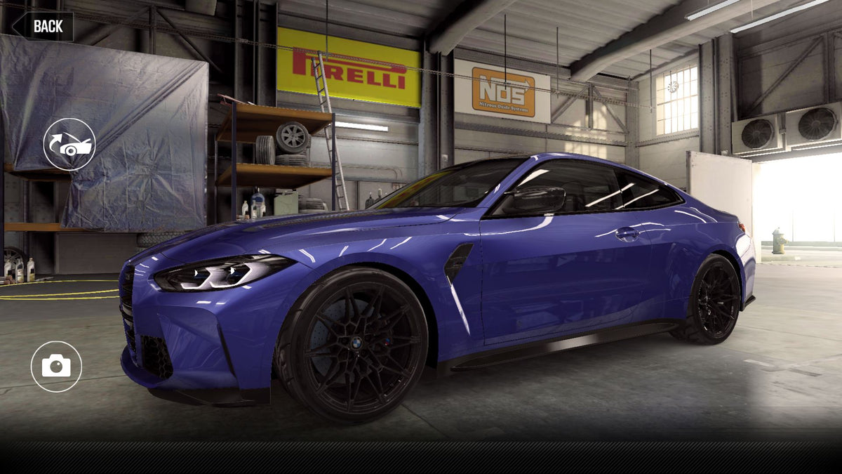CSR2 BMW M4 Competition - PortimaoBlue