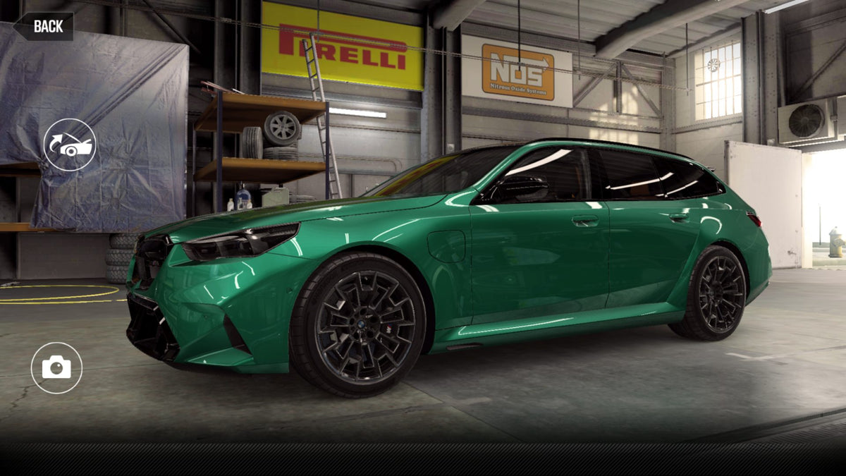 CSR2 BMW M5 Touring - IsleOfManGreen