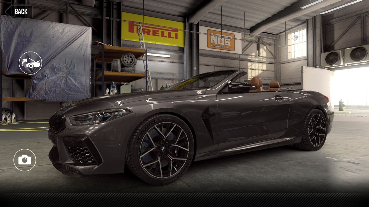 CSR2 BMW M8 Competition Convertible - BrandsHatchGrey