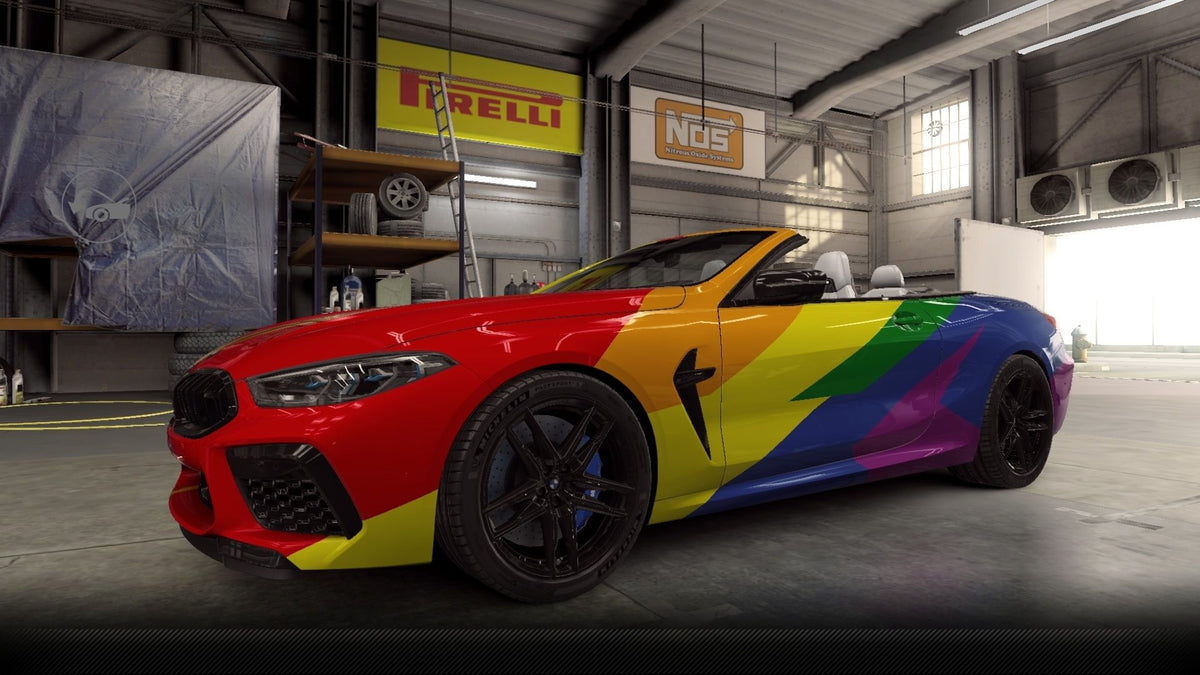 CSR2 BMW M8 Convertible Pride - Pride