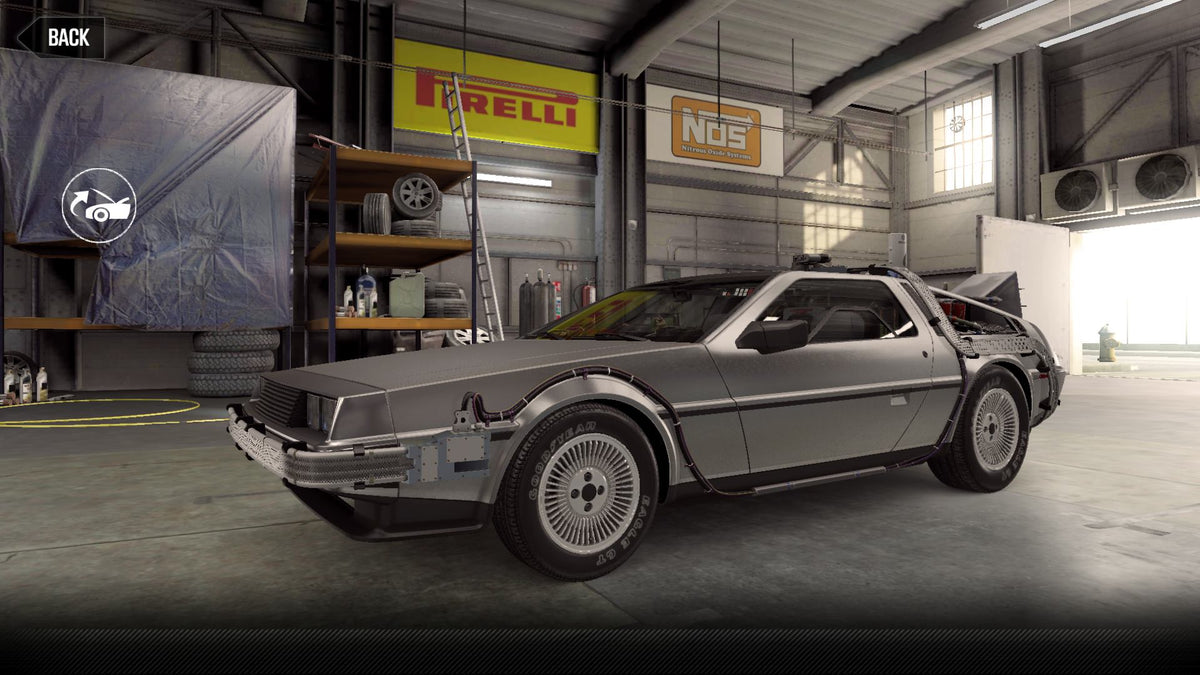 CSR2 BTTF Part II 'Time Machine' - BTTFStainlessSteel