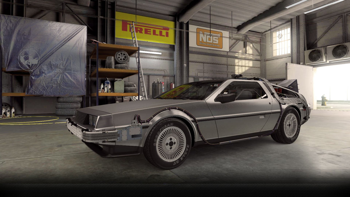 CSR2 BTTF 'Time Machine' - BTTF Stainless Steel