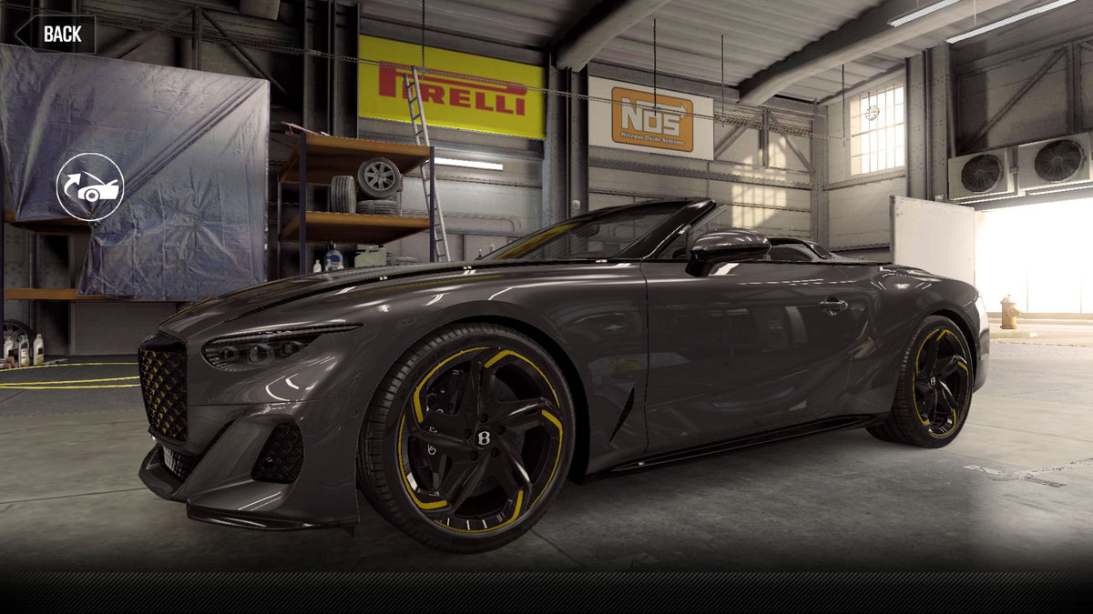 CSR2 Bentley Batur Convertible by Mulliner - GravityGrey
