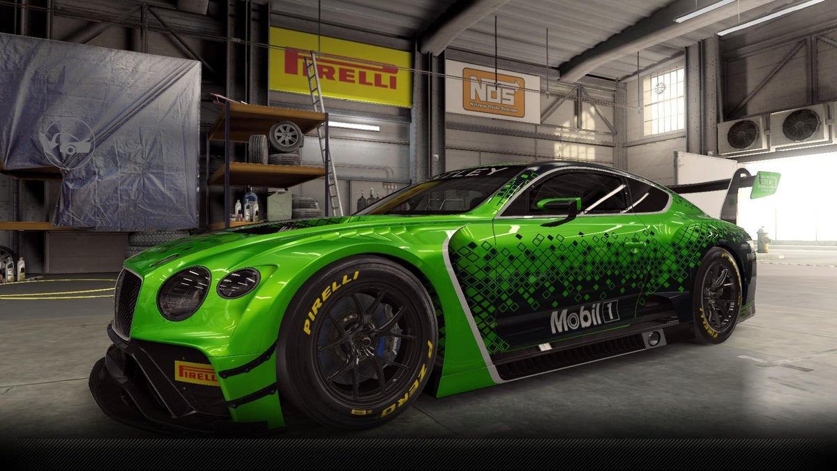 CSR2 Bentley Continental GT3 RaceCar - RacingGreen