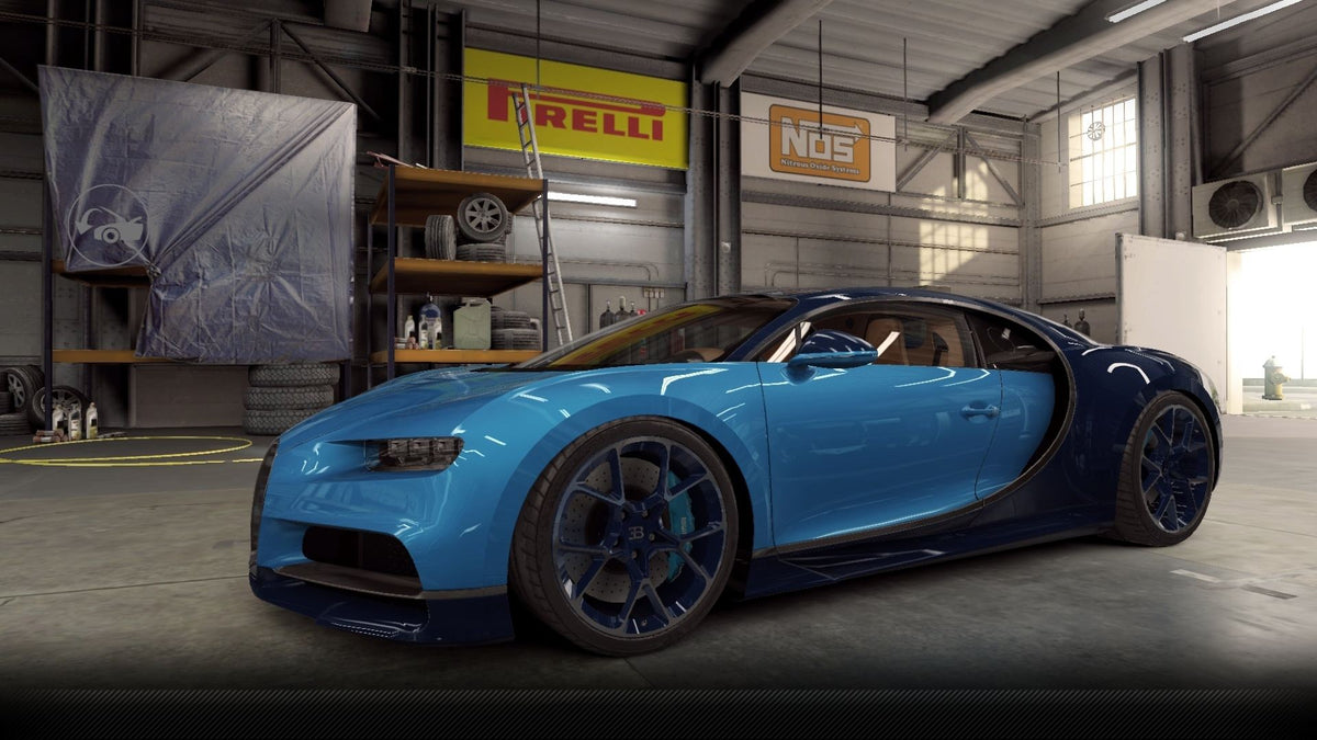 CSR2 Bugatti Chiron - LightBlueSport