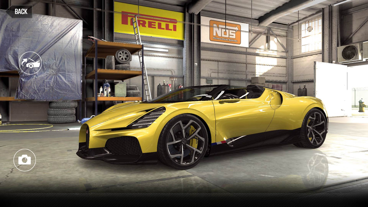 CSR2 Bugatti W16 Mistral - JauneMolsheim