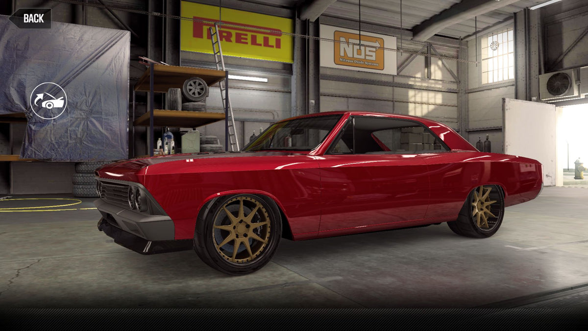 CSR2 Chevrolet American Legends Chevelle 'Phoenix' - PhoenixRed