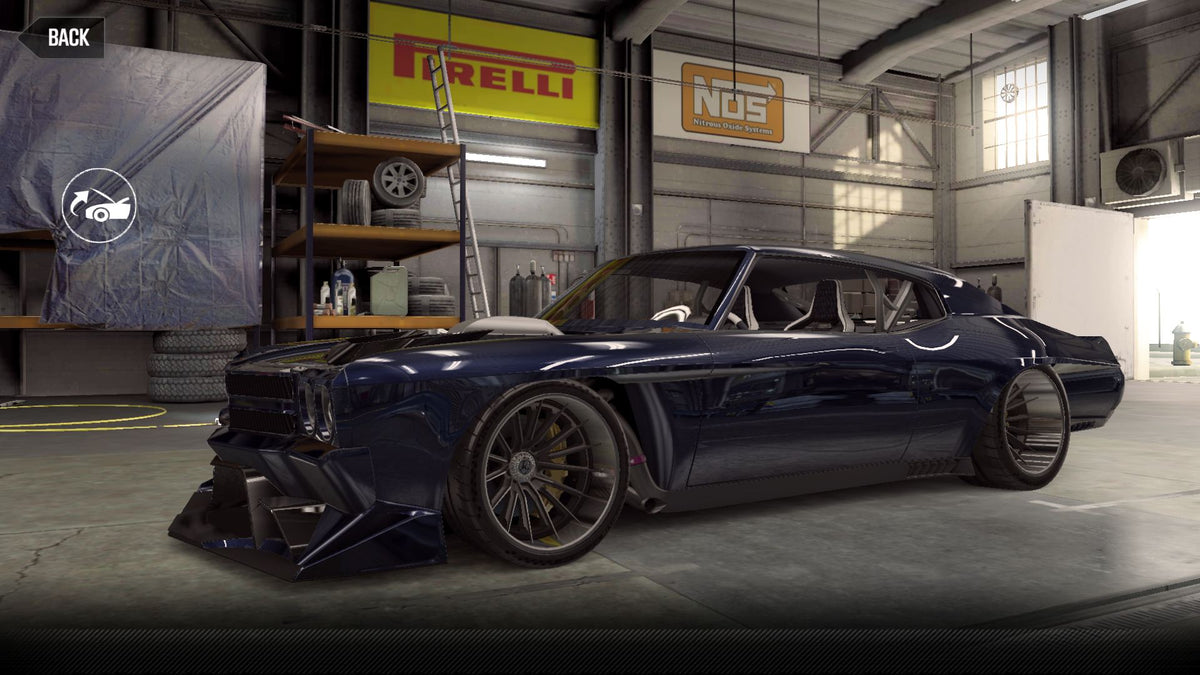 CSR2 Chevrolet Blazin Rodz Chevelle 'Doughboy' - NightBlue