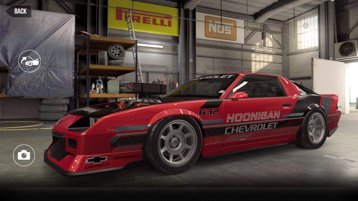 CSR2 Chevrolet Hoonigan Camaro '632' - BrightRed