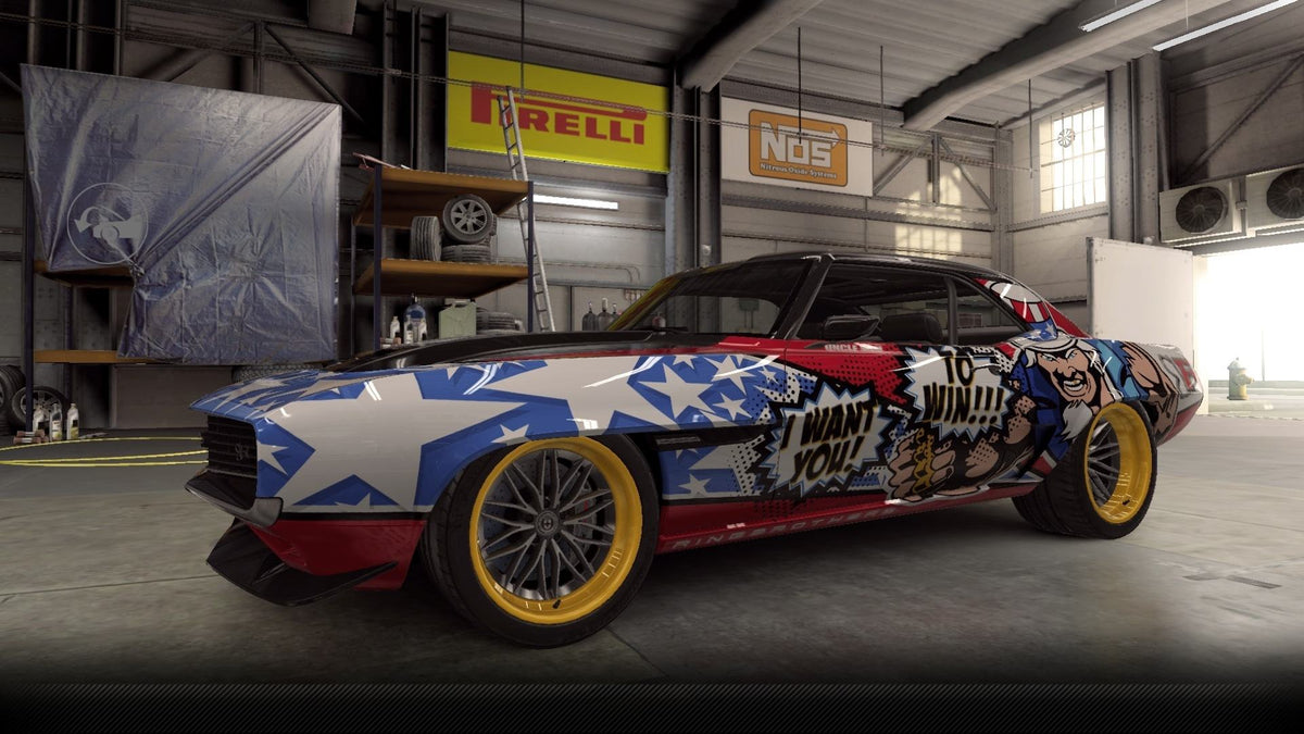 CSR2 Chevrolet Ringbrothers Camaro ''Uncle Sam'' - TOTOPKGGreen
