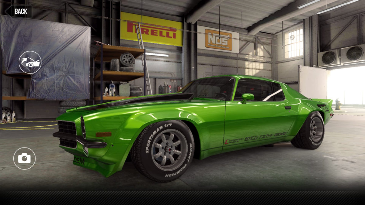 CSR2 Chevrolet Rocket Bunny Camaro Z28 - PaschaGreen