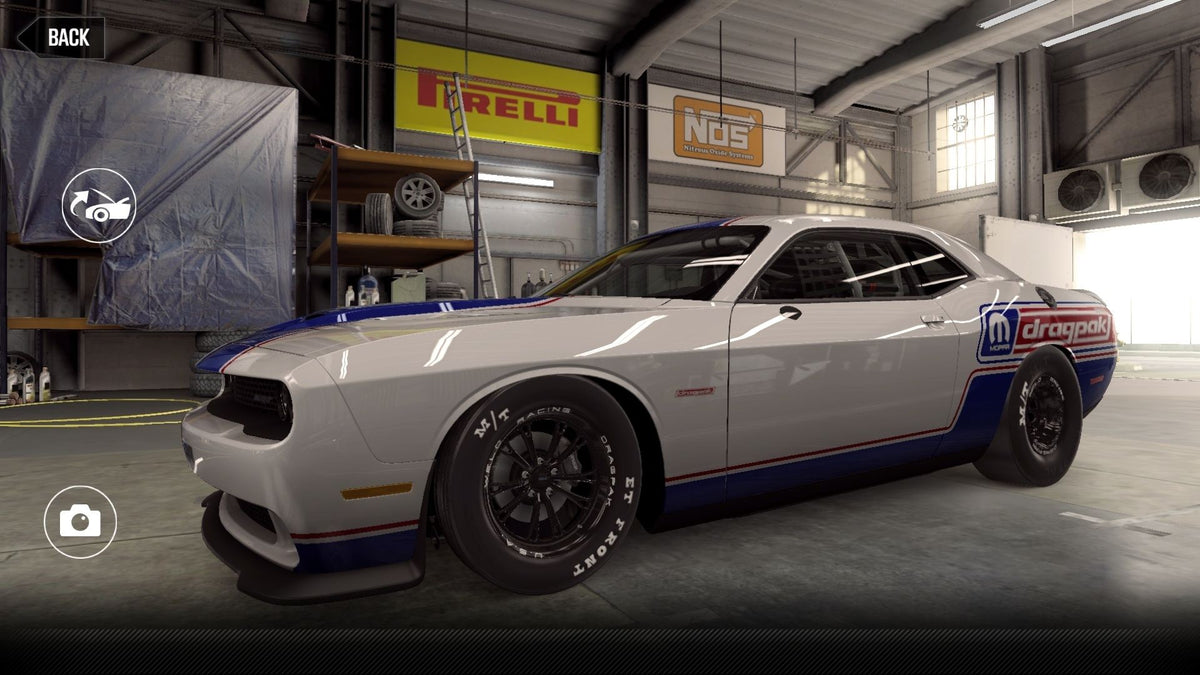 CSR2 Dodge Challenger MOPAR Drag Pak - BrightWhite