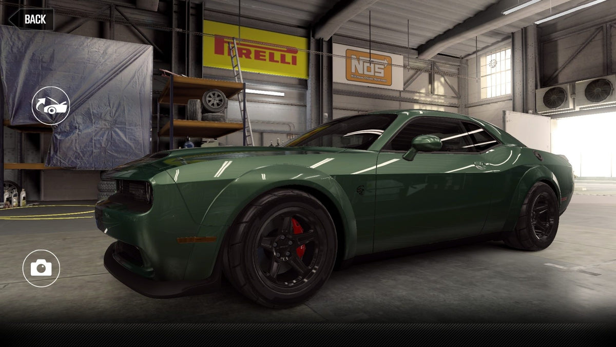 CSR2 Dodge Challenger SRT Super Stock - F8 Green