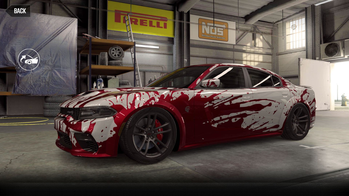 CSR2 Dodge Charger SRT Hellcat Redeye 'Splatter' - Splatter