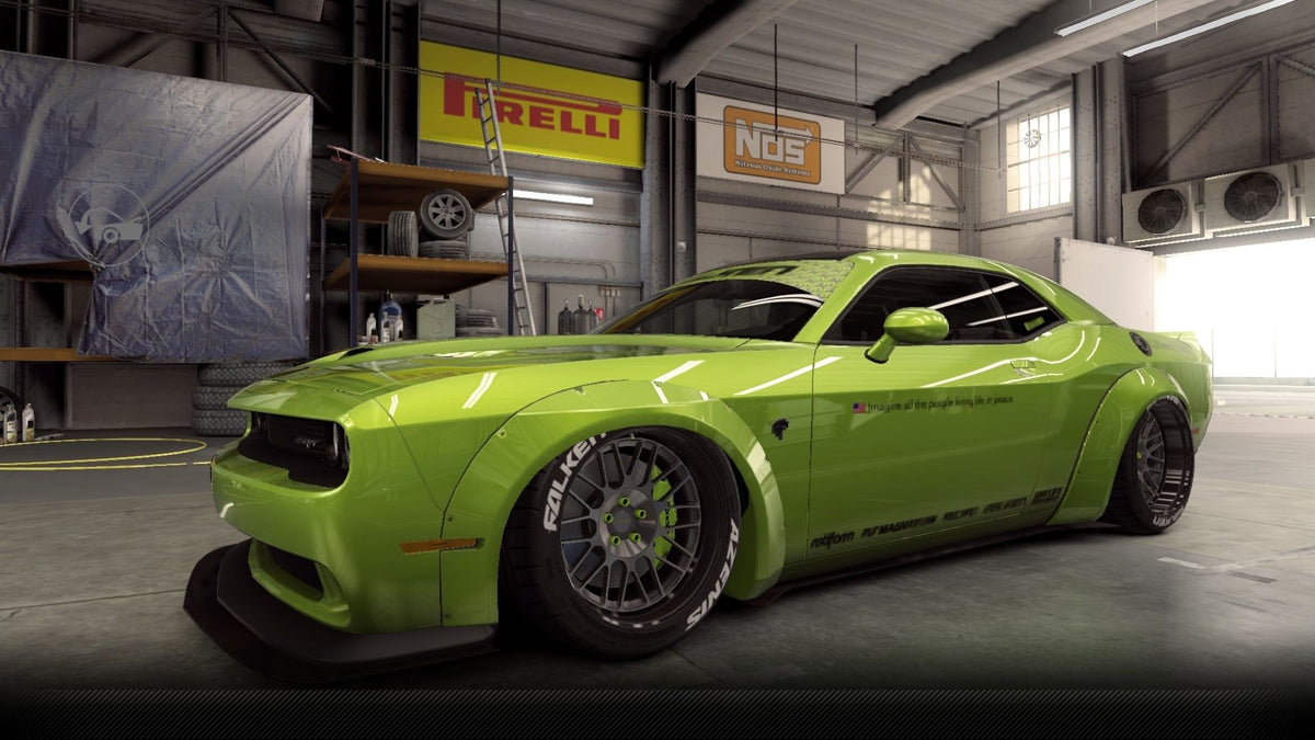 CSR2 Dodge LB SRT Hellcat - SublimeGreen