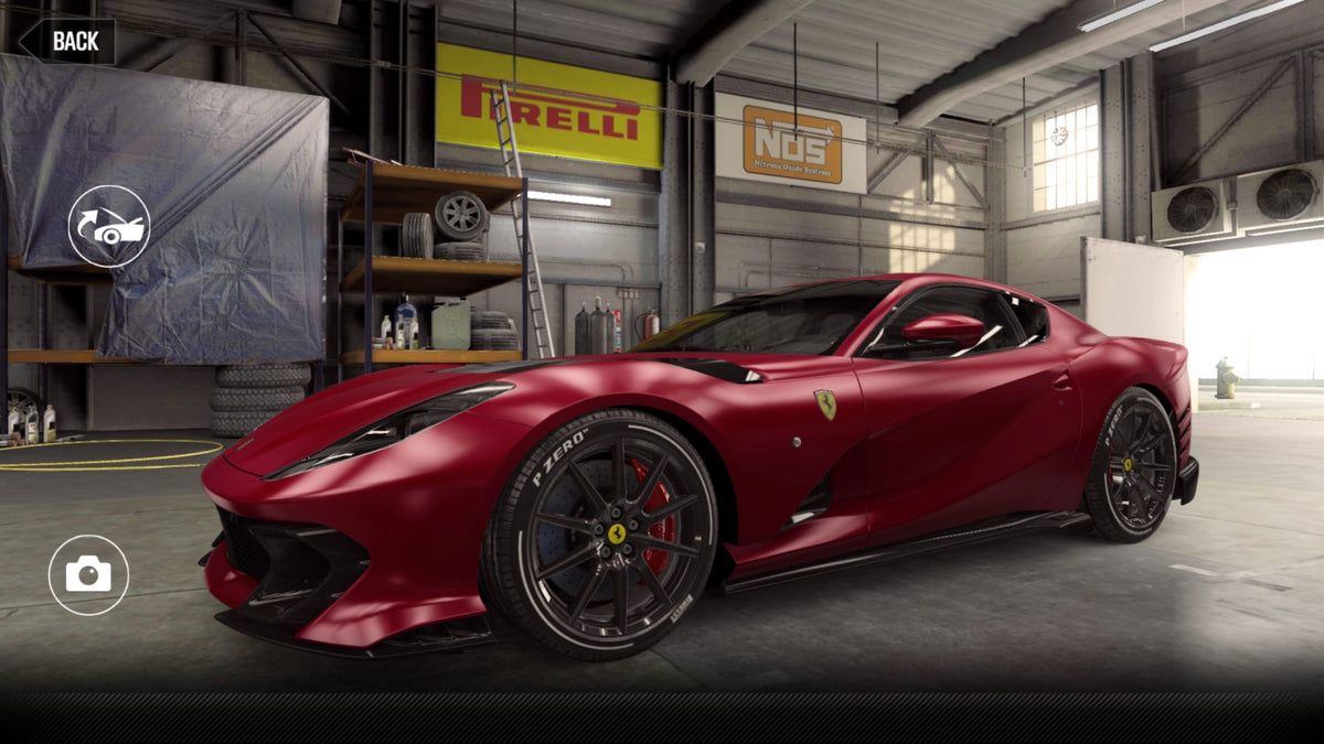 CSR2 Ferrari 812 Competizione - RossoF1-75Opaco