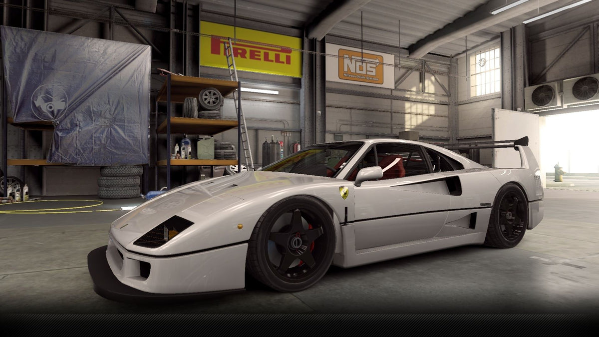 CSR2 Ferrari F40 - BiancoAvus