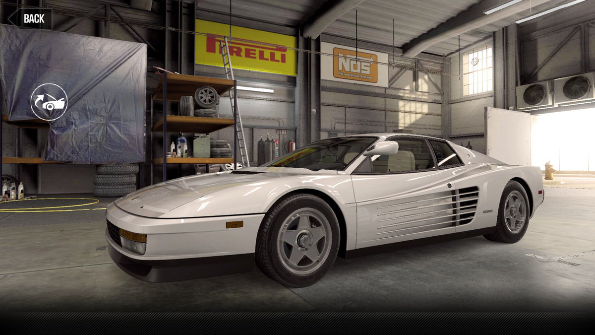 CSR2 Ferrari Testarossa - Bianco