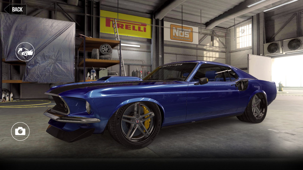 CSR2 Ford Ringbrothers Mustang Mach 1 'Patriarc' - RoscoeBlue
