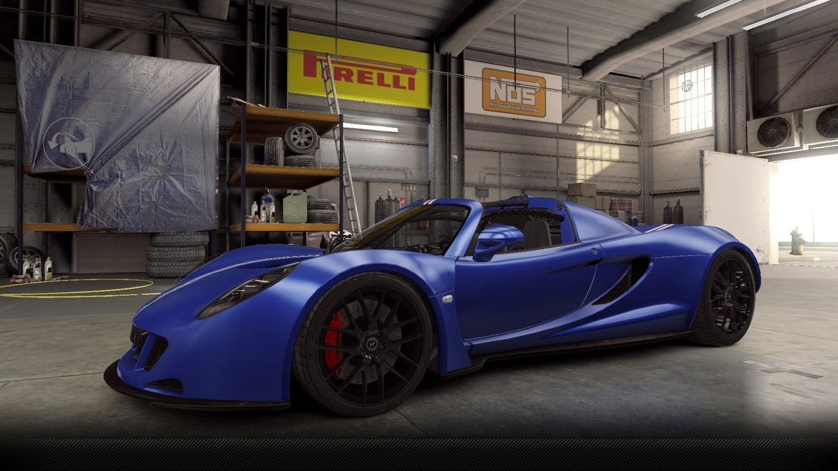 CSR2 Hennessey Venom GT Spyder Final Edition - GlacierBlue
