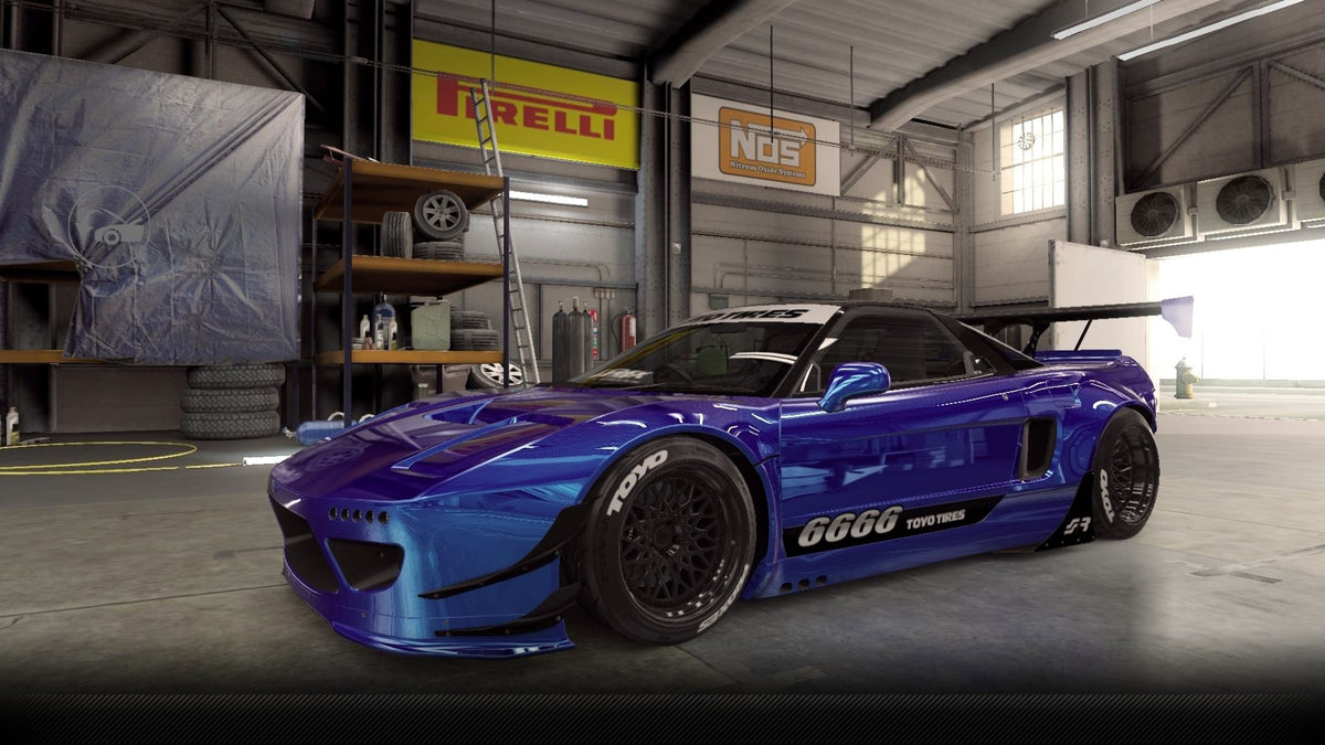CSR2 Honda Rocket Bunny NSX - ChromeBlue