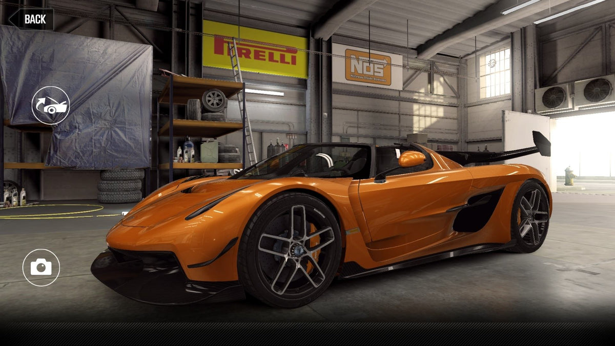 CSR2 Koenigsegg Jesko - TangerineOrange