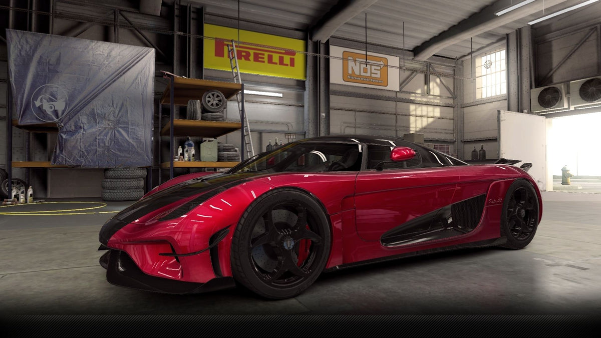 CSR2 Koenigsegg Regera 'CSR Edition' Ghost Package - CandyAppleRed