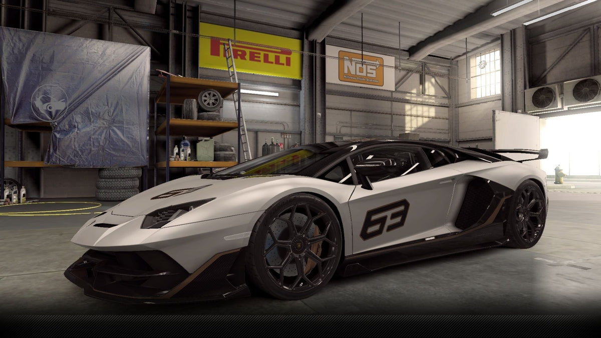 CSR2 Lamborghini Aventador SVJ - BiancoCanopus