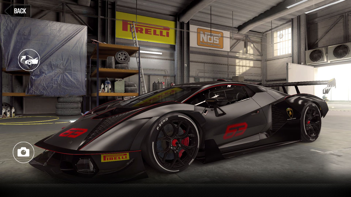 CSR2 Lamborghini Essenza SCV12 Nero - NeroNemesis