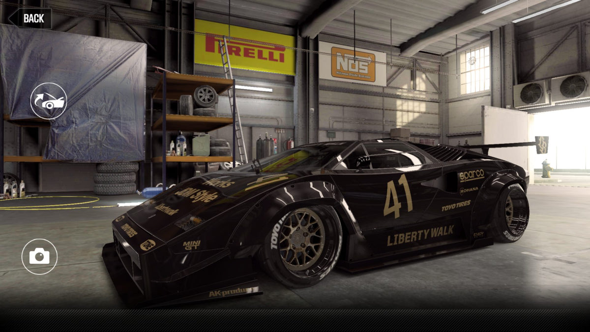 CSR2 Lamborghini LB Countach 1988 - NeroPegaso