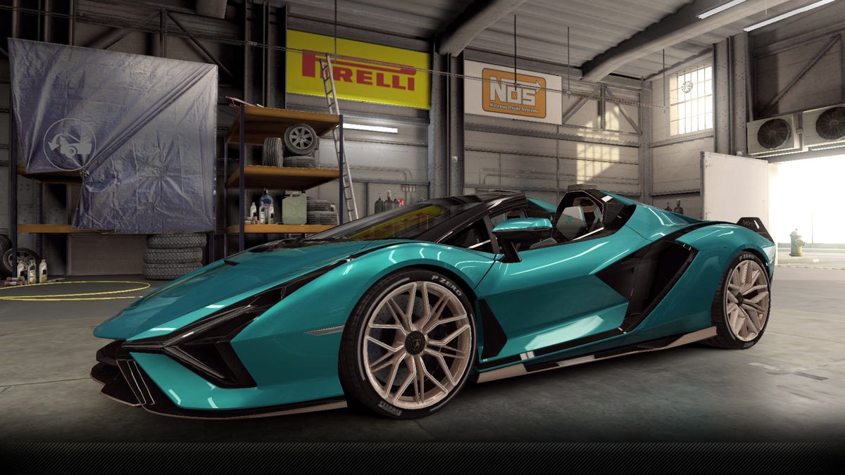 CSR2 Lamborghini Sian Roadster - BluUranus