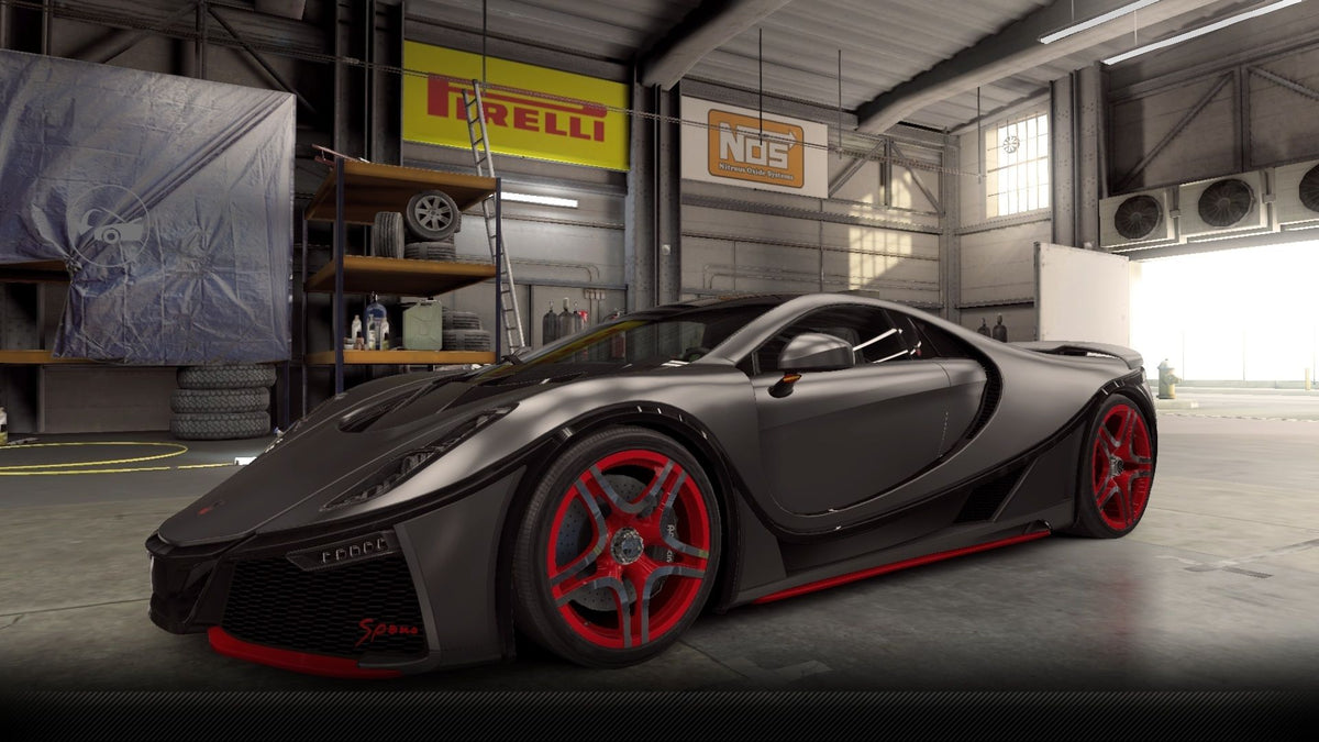 CSR2 Larry's GTA Spano - Gris