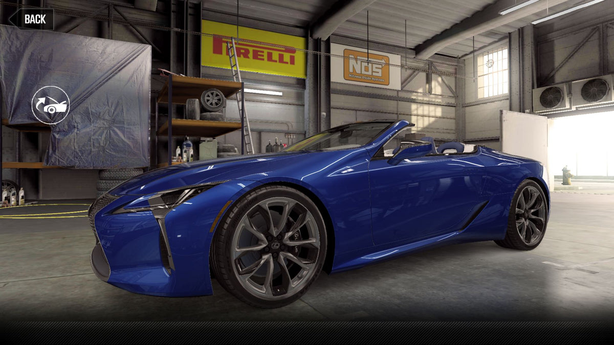 CSR2 Lexus LC 500 Convertible - StructuralBlue