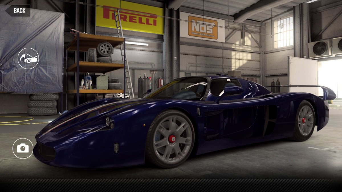 CSR2 Maserat MC12 Stradale 'CarbonBlue' - Carbon Blu