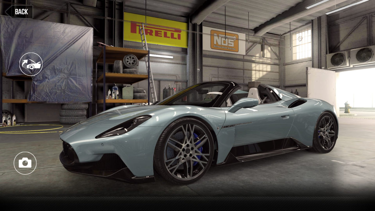 CSR2 Maserati MC20 Cielo - Acquamarina