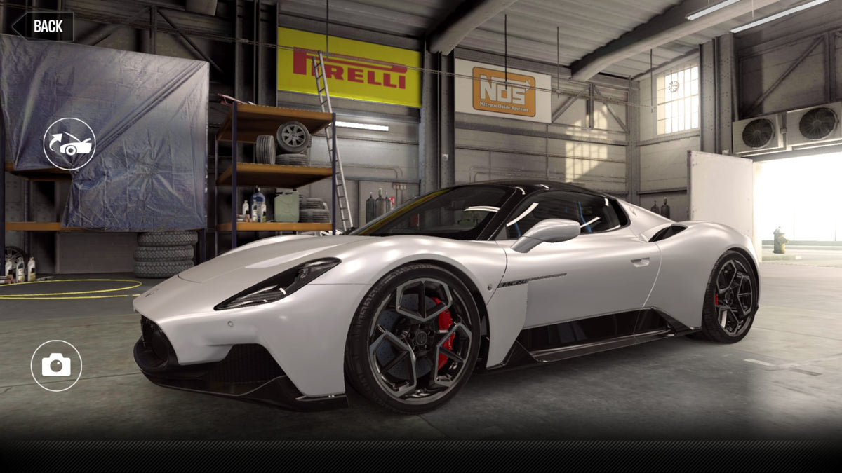 CSR2 Maserati MC20 Coupe - BiancoAudace