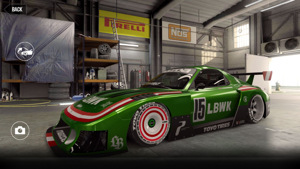 CSR2 Mazda LB Silhouette RX-7 - FestiveGreen
