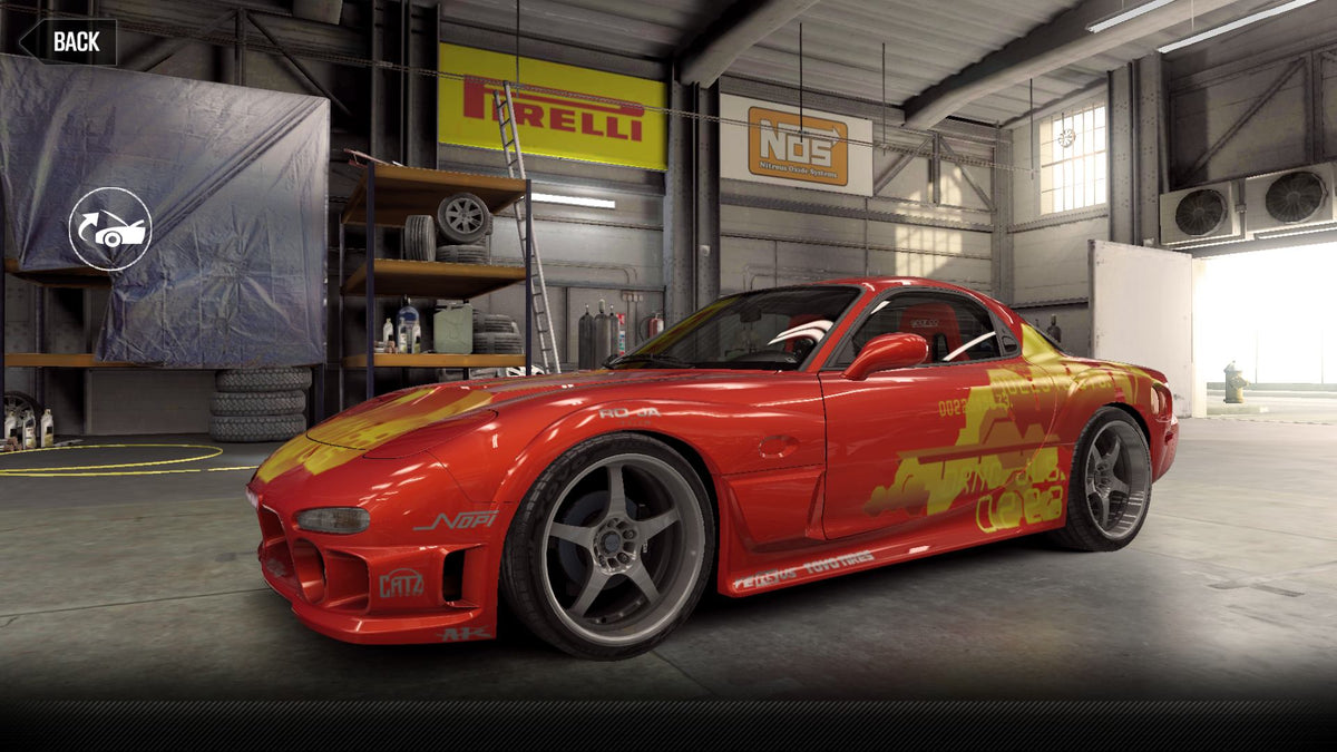 CSR2 Mazda RX-7 (FnF) - HouseOfKolorUltraOrange