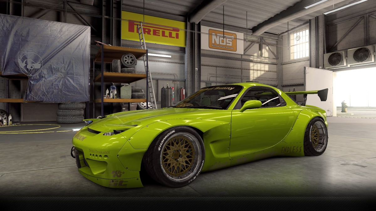 CSR2 Mazda Rocket Bunny RX-7 - Citron