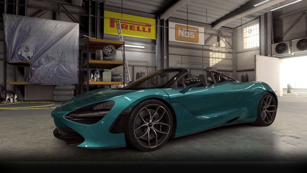 CSR2 McLaren 720S Spider - BelizeBlue