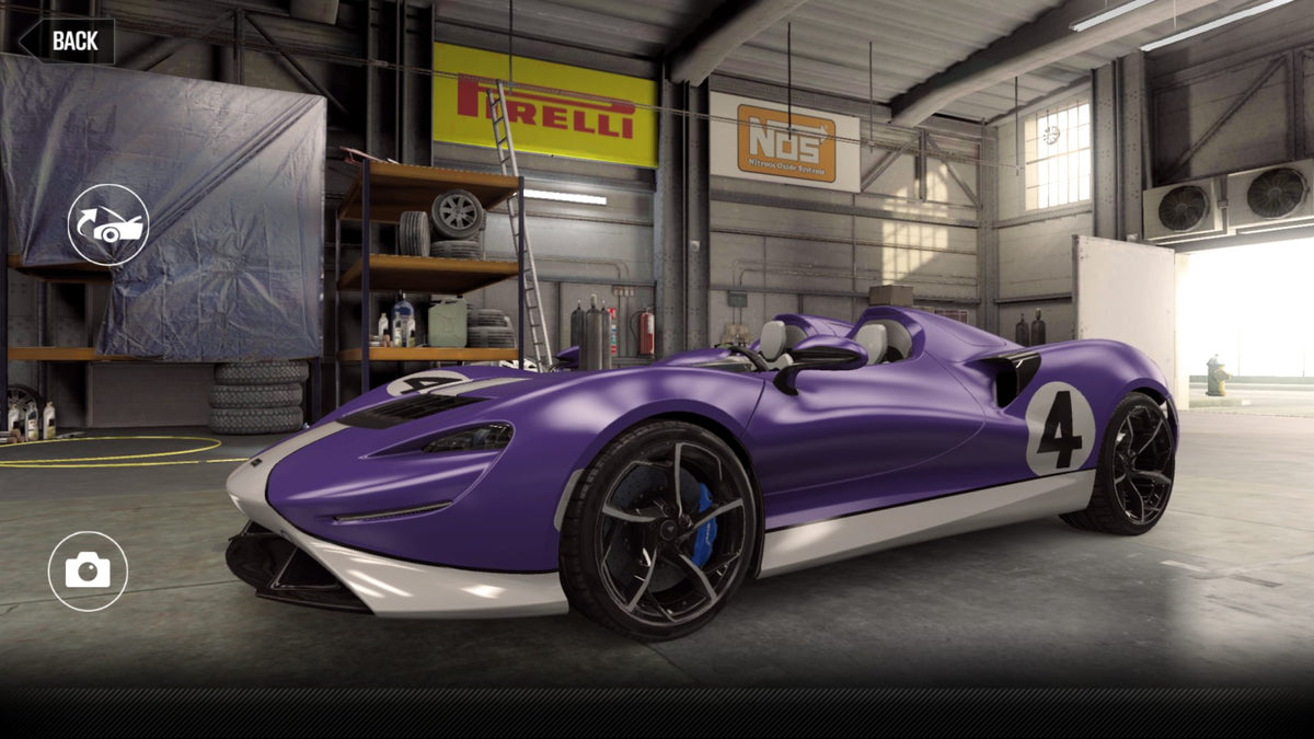 CSR2 McLaren Elva GOSH - GOSHPurple