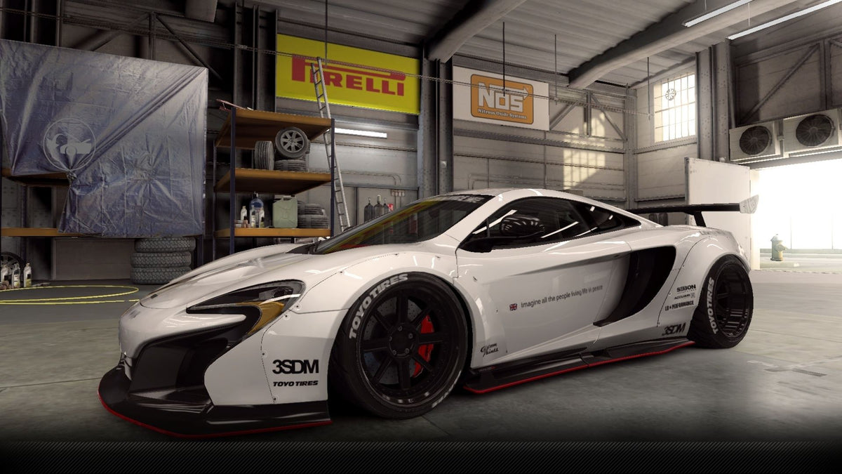 CSR2 McLaren Liberty Walk 650S - CustomPaintsWhite