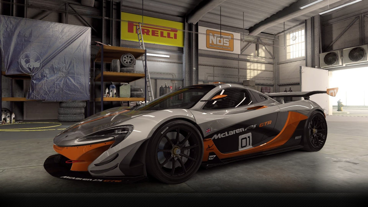CSR2 McLaren P1 GTR Pebble Beach - Silver