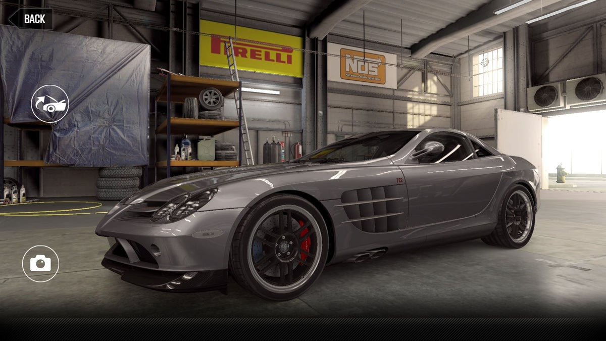 CSR2 McLaren SLR 722 Edition - CrystalAntimonyGrey